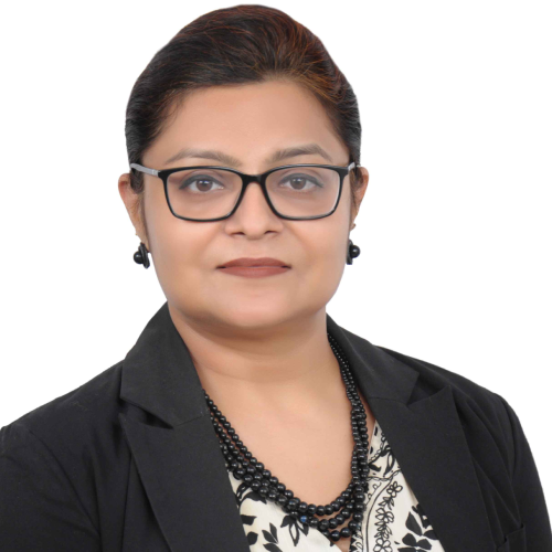 Headshot of Ms. Shivangi Sharma, Legal Head and Company Secretary.